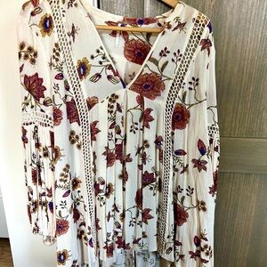 Free People Floral Boho Blouse or Dress